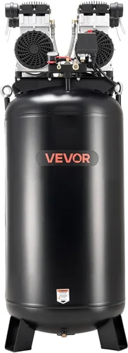 Miniatura 9 de VEVOR Compresor de aire resistente de 60 galones, 4HP 10SCFM a 90PSI Compresores de aire con presión máxima de 125 PSI, tanque de compresor sin