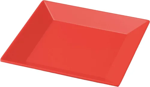 Miniatura 3 de Nagao SP-115R Unbreakable Tableware, Round Plate, Red, Deep Plate, 7.9 inches (20 cm), Made in Japan 02: Rojo