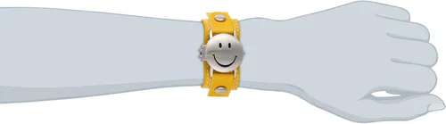 Miniatura 3 de Frenzy FR282 Smiley Face Reloj analógico con correa amarilla para niños