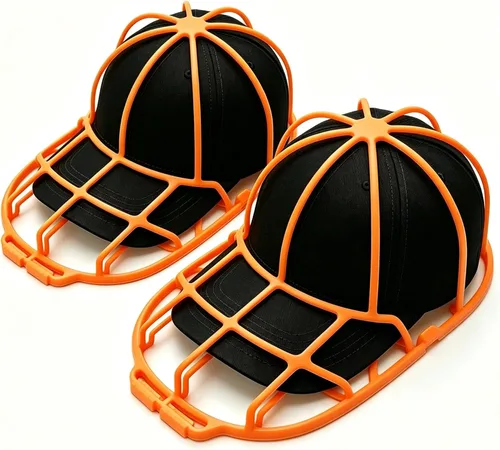 Miniatura 10 de XQXA Jaula para lavar sombreros, no necesita montaje, ajuste perfecto para sombreros de adultos y niños, ideal para gorras de béisbol, seguro para 1