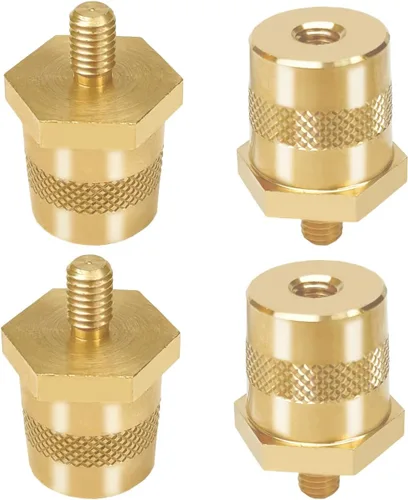 Miniatura 6 de 2 conectores de terminal de batería, adaptador de poste de latón para terminal de batería automática, terminal de rosca de poste superior, adaptador