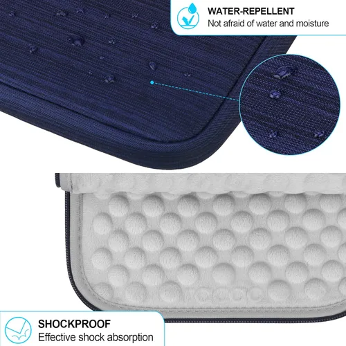Miniatura 3 de Lacdo Funda para tablet para iPad A16 de 11 pulgadas, iPad Air M4, M3, M2 de 11 pulgadas, iPad Pro M5 M4 de 11 pulgadas, iPad/iPad Air de 10.9 Azul