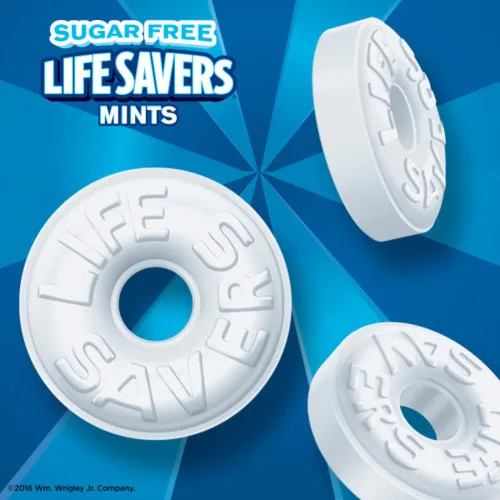 Miniatura 3 de LIFE SAVERS Breath Mints - Bolsa de caramelos duros sin azúcar, Pep O Mint para bolsas de golosinas, viajes por carretera, escuela, trabajo, 2.75