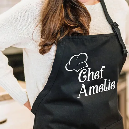 Miniatura 7 de Delantal de chef personalizado, regalo personalizado para papá o mamá, regalo personalizado para novio, marido, hermano, esposa, regalos
