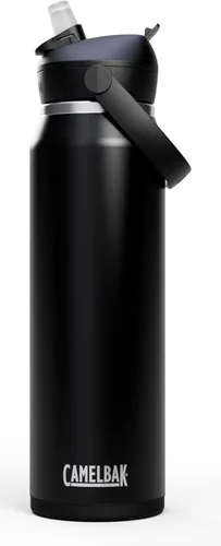 Miniatura 47 de CamelBak - Thrive - Botella de agua con tapa y pajilla, 20 onzas - Aislante de acero inoxidable, color negro