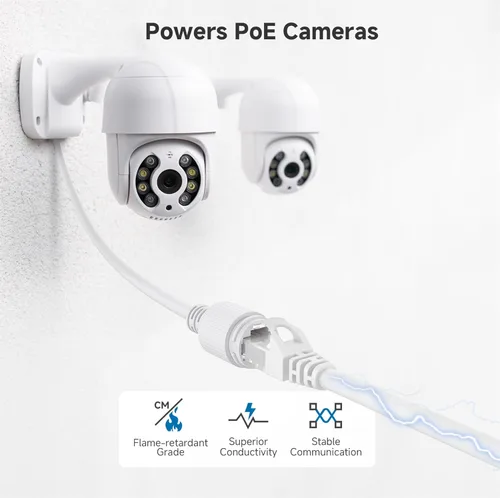 Miniatura 56 de Cable Matters 10Gbps 5-Pack de cables Ethernet Cat 6 cortos sin enganches - 1 pie, cable Cat 6, cable Cat6, cable Ethernet, blanco