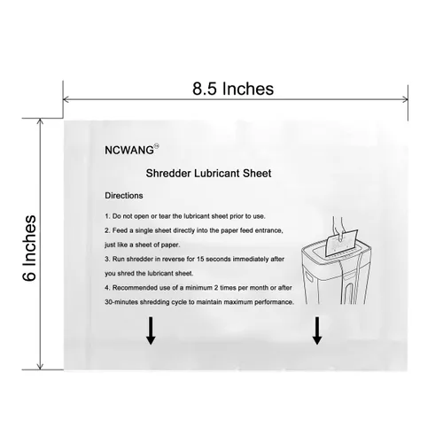 Miniatura 2 de Hoja de aceite trituradora de papel para trituradora de hojas de lubricante para cuchillas trituradoras de 24