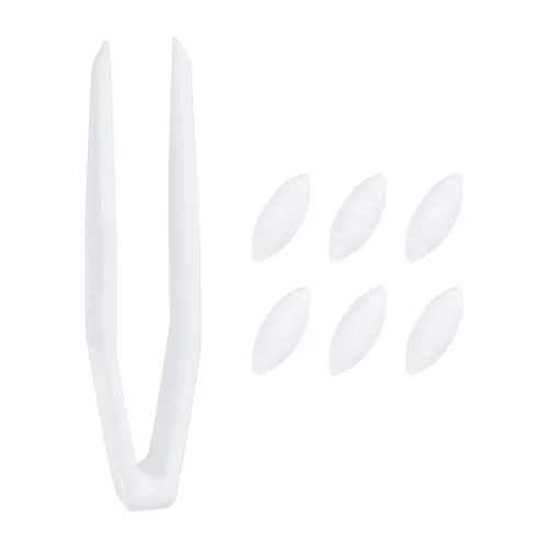 Miniatura 7 de PATIKIL Barra agitadora magnética, 0.236 x 0.118 in, 6 unidades de PTFE magnético, barra mezcladora magnética para vaso de precipitados de fondo