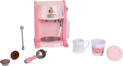 Miniatura 12 de Disney Princess Style Collection - Máquina de café expreso de juguete para niños, cafetera para jugar, accesorios de cocina, regalo para niñas
