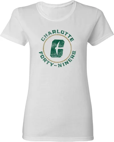 Miniatura 14 de NCAA - Camiseta para mujer, diseño de círculo envejecido, color del equipo, universidad