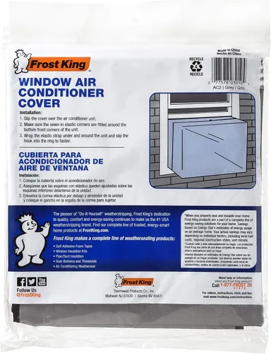 Miniatura 5 de Thermwell Protector pequeño para aire acondicionado de ventana, de 5000 a 10000 BTU.