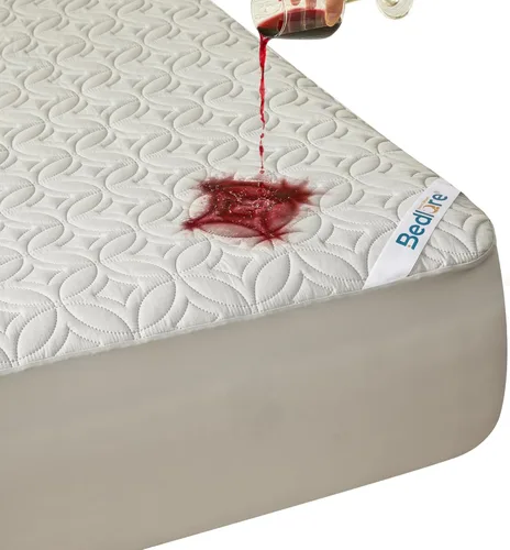 Miniatura 14 de BEDLORE Protector de colchón impermeable, protector de colchón de tamaño individual con bolsillo profundo de 6 a 15 pulgadas de profundidad, suave