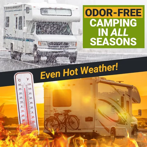 Miniatura 6 de Unique RV Digest-It+ Cápsula de Tratamiento para Inodoro de Autocaravana Extra Fuerte - Licúa los Desechos y Todas las Marcas de Papel Higiénico