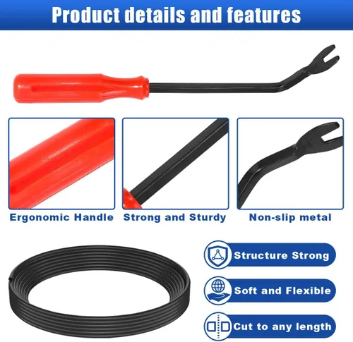 Miniatura 3 de Kit de reemplazo de boquillas de limpiaparabrisas 52 en 1, compatible con Chrysler Dodge Ram