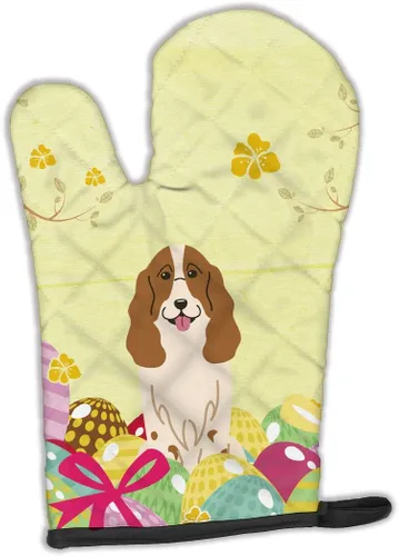 Miniatura 137 de Caroline's Treasures BB2732OVMT Dog House Collection Border Collie - Guante de horno grueso resistente al calor para sartenes calientes y horno