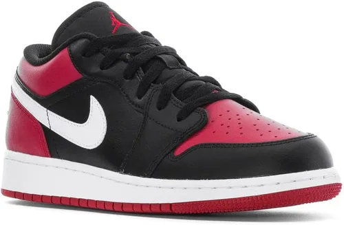Miniatura 3 de Jordan Big Kid 1 Low NegroGym Rojo-Blanco (553560 066)