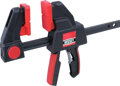 BESSEY EHK SERIES - Fuerza de sujeción de 600 libras - 06 pulgadas - Juego de abrazaderas de gatillo EHKXL06 - Profundidad de garganta de 3.125