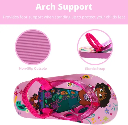 Miniatura 3 de Disney Sandalias de personajes para niñas y niños, zapatos de agua para niños, Minnie Mouse Mickey Moana Toy Story Elsa Frozen Cars Encanto