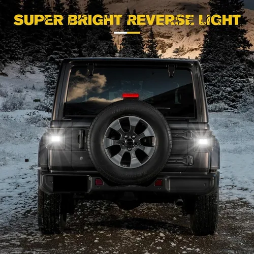 Miniatura 7 de FIERYRED Luces traseras LED JK compatibles con Jeep Wrangler JK 2007-2017, luces traseras ahumadas para señal de giro, correr/freno y marcha atrás