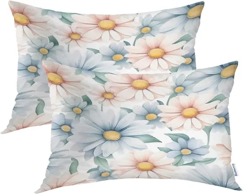 Miniatura 61 de Batmerry Black Cat Green Leaves Throw Pillow Covers, Cat Among Foliage Decorative Pillow Covers Digital Printing Blended Fabric for Couch Sofa Bed