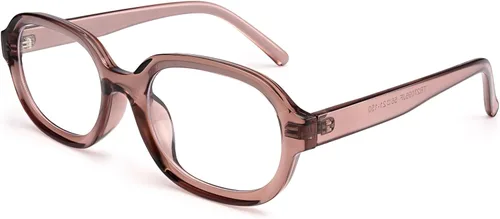 Miniatura 9 de Dollger Lentes ovalados de luz azul para mujeres y hombres, de gran tamaño, lindos retro de los años 90, grandes y elegantes con bloqueo de luz