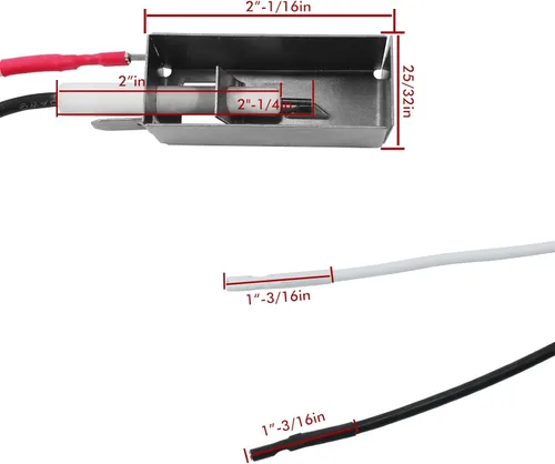 Miniatura 5 de MENSI Kit de repuesto para montaje de encendedor piezoeléctrico para Weber Grill Modelo 7510, Spirit E-210, Spirit 500/700, Genesis E-310/E-320