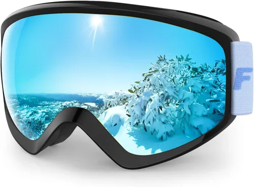 Miniatura 8 de findway - Gafas de esquí y snowboard para niños, niñas, jóvenes, diseño para usar sobre lentes