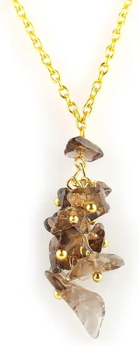 Miniatura 9 de TGH Collar con piedras preciosas naturales en Y, colgante de cristal curativo chapado en oro, cadena de latón de 16 + 2 pulgadas, joyería espiritual