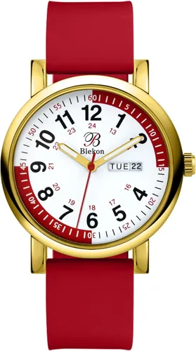 Miniatura 23 de Pulsometer Nurse Watch with Secondhand – Scrub Matching Band Colors for Medical Professionals – Super Easy to Read Dial w/Day and Date Indicator
