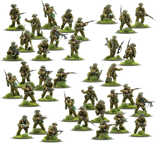 Miniatura 3 de Warlord Bolt Action - Juego de iniciación del ejército británico y canadiense 1943-1945 Miniaturas de mesa 1:56 - Juego de soldados de la Segunda