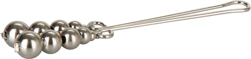 Miniatura 4 de California Exotics - Joyería corporal sin perforación para pezón y clítoris, plata