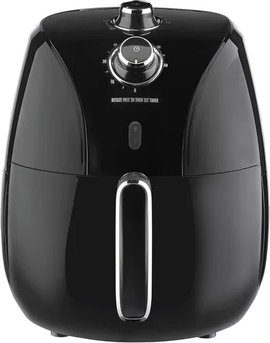 Proctor Silex Horno freidora de aire de 5.8 cuartos de galón con control de temperatura, temporizador de 60 minutos, cesta antiadherente, 1700 W,