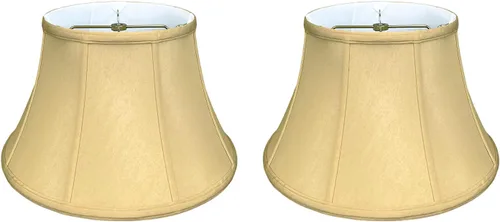 Miniatura 14 de Royal Designs Sombra de lámpara de campana poco profunda Billiotte, cáscara de huevo, 11 x 17 x 10 (BS-711-17EG). Eggshell