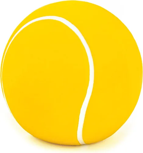 Miniatura 8 de CHIWAVA Paquete de 4 bolas deportivas de látex chirriante de 2.4 pulgadas, juego de pelotas deportivas para perros pequeños