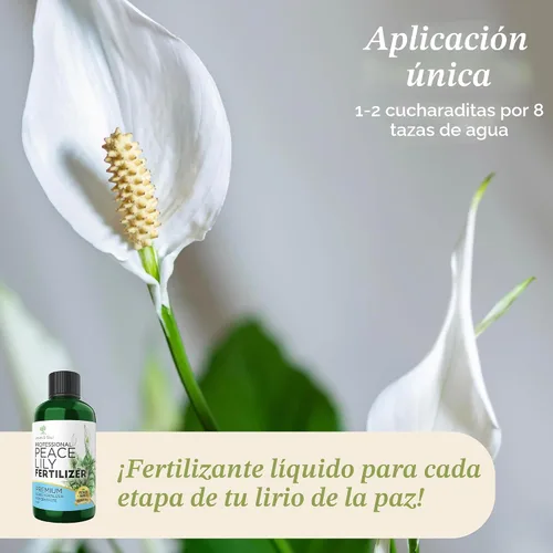 Miniatura 9 de Fertilizante líquido profesional para plantas de lirio de la paz 3-1-2 concentrado para plantas y flores Mezcla multiusos y suministros