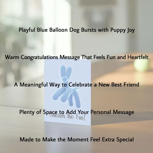 Miniatura 5 de Glory To Dog Desata el paquete de 3 tarjetas de felicitación Felicitaciones por tu nuevo cachorro: ¡Desata la diversión!/Desata el amor!/Libera
