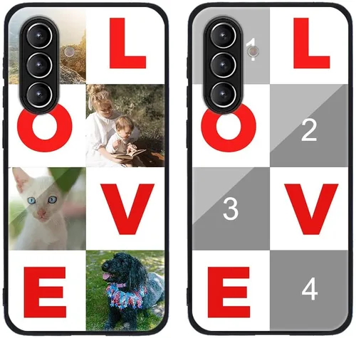 Miniatura 391 de Funda de teléfono personalizada para Samsung Galaxy S22+ / S22 Plus 5G, funda de TPU suave de vidrio templado antiarañazos personalizada con foto