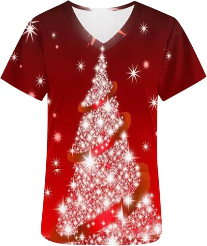 Miniatura 4 de Blusas de manga corta para mujer, cuello en V, para verano, otoño, 2023, Y2K