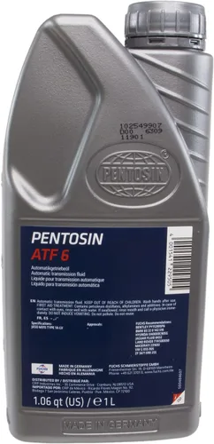 Miniatura 6 de Pentosin 1058106 ATF 6 - Líquido de transmisión automática totalmente sintético de larga duración para Aston Martin, Audi, Bentley, Jaguar, Land