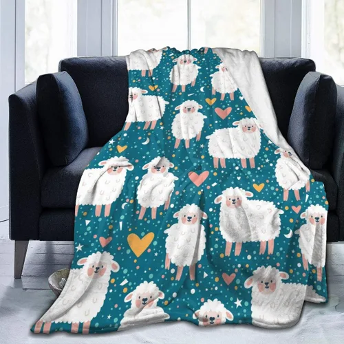 Miniatura 21 de African American Black Woman Fleece Throw Blanket Ultra Soft Cozy Decorative Flannel Blanket for Home Bed Couch Chair Travel 40x30in