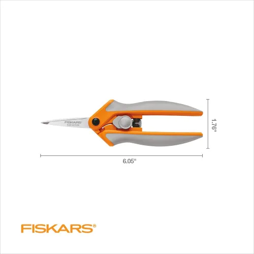 Miniatura 3 de Fiskars RazorEdge tijera con punta pequeña, fácil de usar, de 5 pulgadas