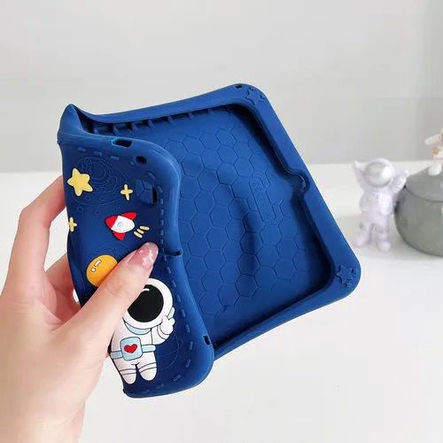 Miniatura 7 de Funda para tablet Samsung Galaxy Tab S6 Lite de 10.4 pulgadas 2022/2020 (SM-P610/P613/P615/P619) con soporte giratorio de 360°, agarre