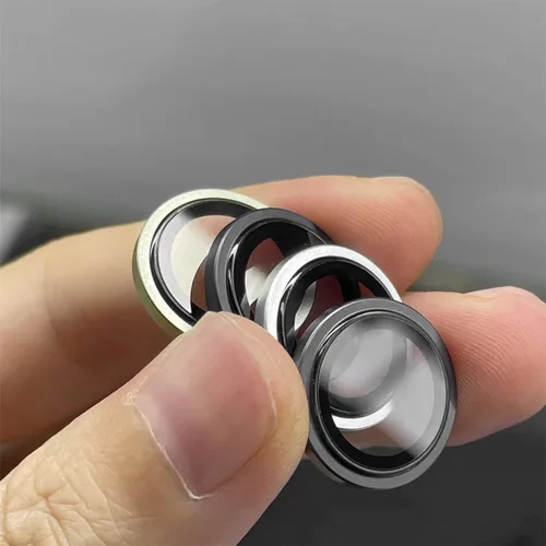 Miniatura 5 de TENOC Protector de lente de cámara para iPhone 11 Pro y iPhone 11 Pro Max y iPhone 12 Pro, cubierta de pantalla de cámara de vidrio templado 9H