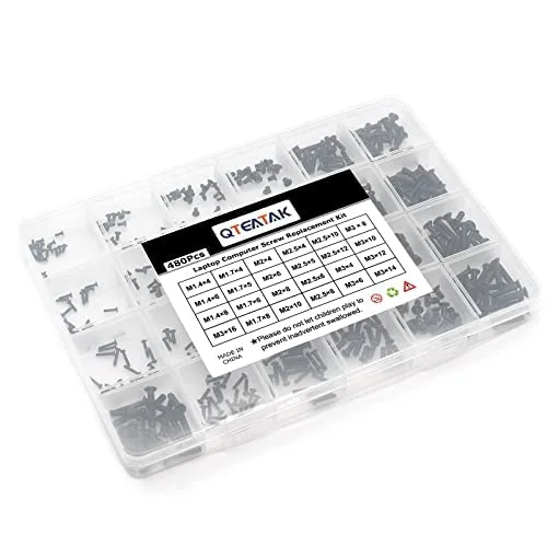 Miniatura 6 de Kit de tornillos de repuesto para computadora portátil Lenovo Toshiba Gateway Samsung HP IBM Dell Sony Acer Asus SSD SATA 480 Uds