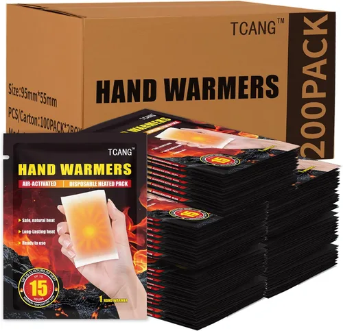 Miniatura 11 de Hand Warmers Disposable - Up to 15 Hours of Heat - 10/50/100/200 Pack Super Long Lasting Air Activated Warmers, All Natural, Portable for Body