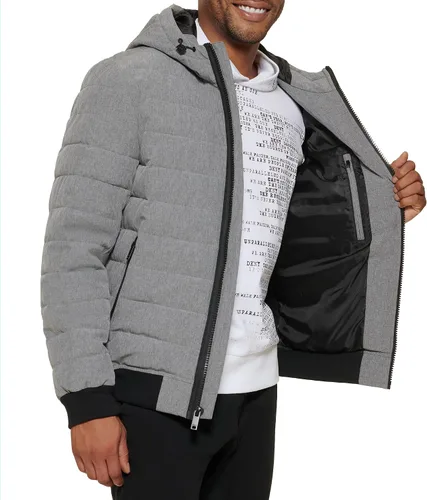 Miniatura 3 de DKNY Chaqueta bomber acolchada con capucha y rendimiento para hombre