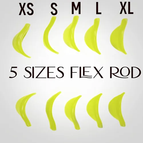 Miniatura 3 de Lash Lift Shield C Curl 5 Size Lash Lift Lamination Pad Rapid 5 Minute Lash Lifting Shields Make Eyes Voluminous Flexible C Curl Pads Extreme Perm