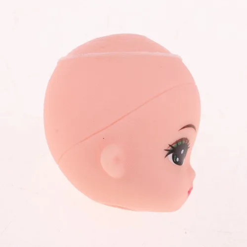 Miniatura 3 de Esquirla 10 piezas de ojos grandes bebé esculpir sin el pelo llavero bebé juguete DIY cuerpo personalizado partes