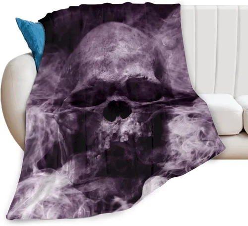 Miniatura 9 de Manta suave de cocodrilo de cocodrilo para todas las estaciones, manta gruesa y cálida de franela para cama, sofá o sillón, 50 x 40 pulgadas