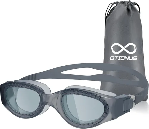 Miniatura 11 de Gafas de natación para adultos, transparentes, sin fugas, antiniebla, UV, gafas de natación de visión amplia para hombres y mujeres
